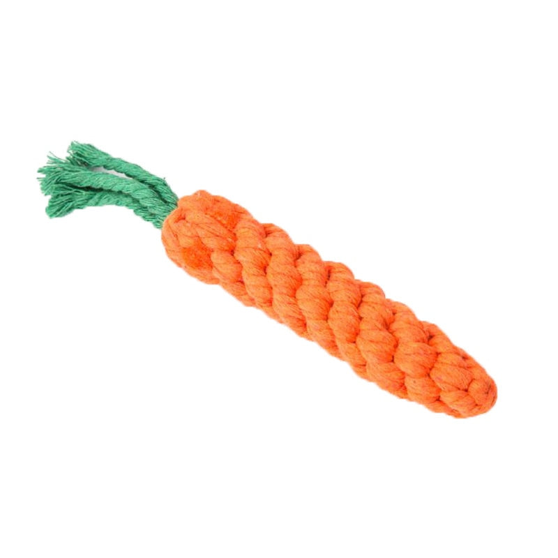 1pc Rope Carrot toy