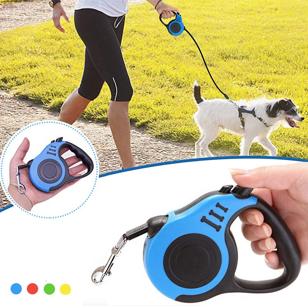 Durable Dog Leash Automatic Retractable Nylon Dog Lead