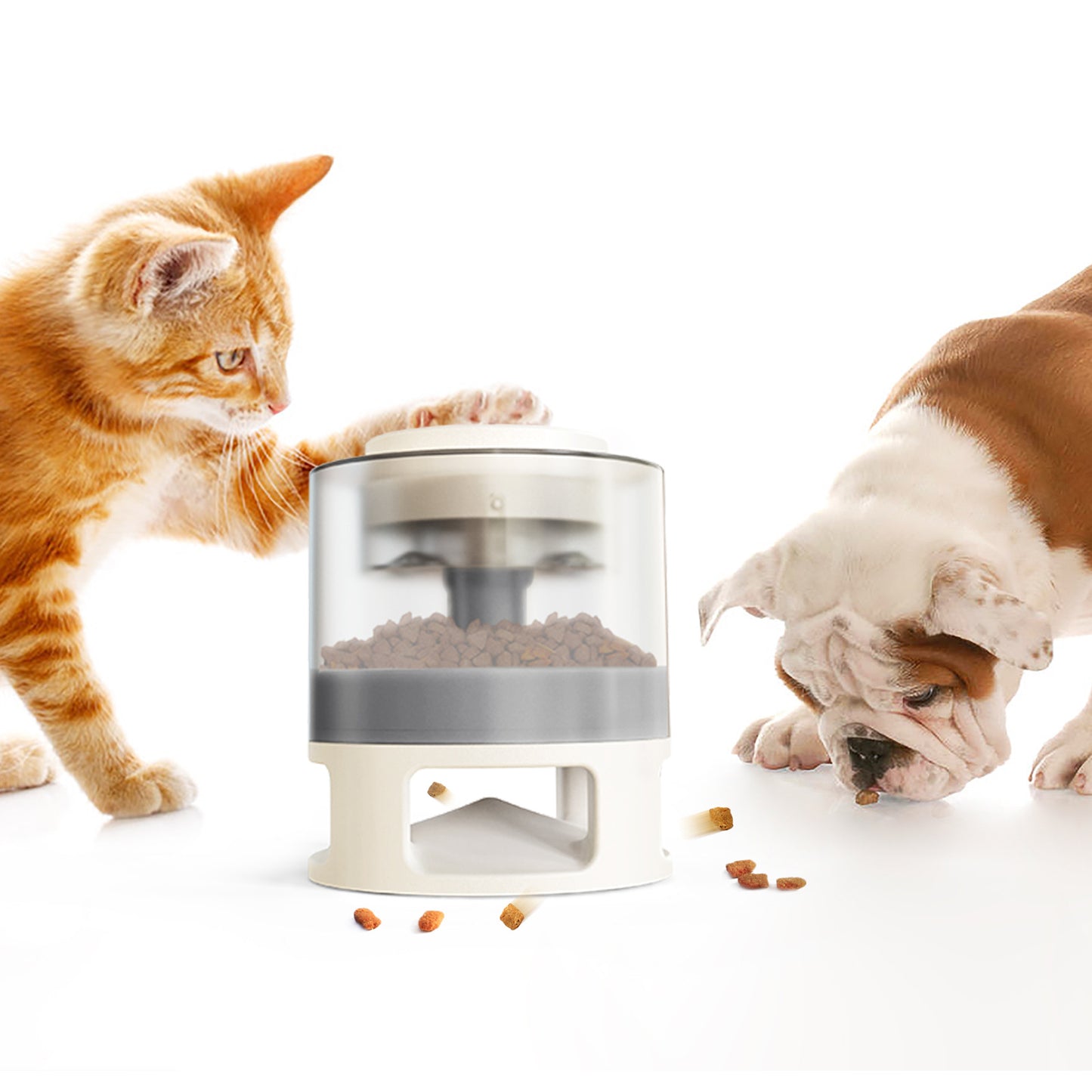 Pet self Feeder puzzle