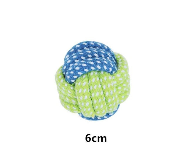 Cotton Rope and Ball toy for dogs